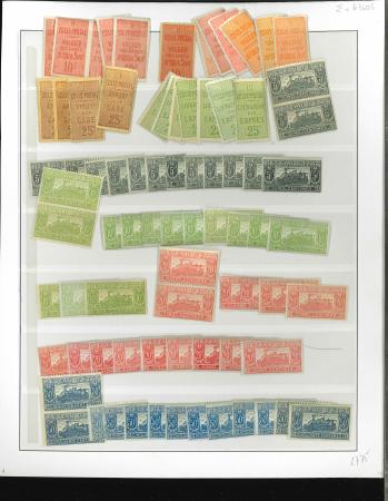 Stamp of France » Colis Postaux 1892-1945, très beau stock majorité neufs ** très fourni