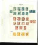Stamp of Netherlands Netherlands 1852-64 collection on album pages