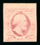 Stamp of Netherlands Netherlands 1852-64 collection on album pages