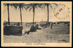 Stamp of Colonies françaises » Fezzan 1943, Carte postale affranchie à 1f avec YT n°1 50c