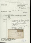 Stamp of France » Type Cérès de 1849-1850 1852, Lettre pour Melbourne affranchie à 3f avec Cérès