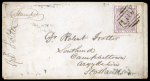 Stamp of British Guiana » British Post Offices 1858 (Aug 9) Envelope from Demerara to Campbelton,