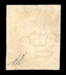 Stamp of Great Britain » 1854-70 Perforated Line Engraved 1854-70 wmk Large Crown 1dpale red FH pl.48 imperf.