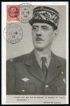 Stamp of France » Libération CHAMBERY (Savoie) : 1944, Pétain surchargé F.F.I. savoie