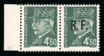 Stamp of France » Libération POITIERS (Vienne) : 1944, série Pétain Mayer n°39 à