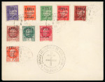 Stamp of France » Libération BRIANCON (Hautes Alpes) : 1944, Série complète Pétain
