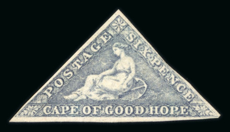 Stamp of South Africa » Cape of Good Hope COGH 1855-63 6d slate-lilac mint part o.g.