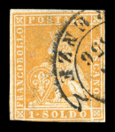 Stamp of Italian States » Tuscany Tuscany stamps and postal history collection
