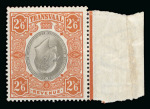 Stamp of South Africa » Transvaal Revenues: 1902 2s6d orange-brown & black with variety