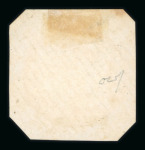 Stamp of Bermuda 1846 "PAID / AT / HAMILTON. BERMUDA." crown circle
