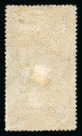 Stamp of British Solomon Islands Solomon Islands 1907 Canoe 6d chocolate imperf. between vertical pair variety, mint 