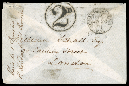 Stamp of France » Guerre de 1870-1871 Seul l'Ambassadeur américain à Paris M. Washburne est