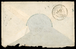 Stamp of France » Guerre de 1870-1871 1870, Pli confié du LE GAMBETTA à destination de Constantinople
