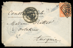 Stamp of France » Guerre de 1870-1871 1870, Cachet des Aéronautes sur pli confié du ballon