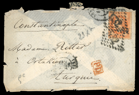 Stamp of France » Guerre de 1870-1871 1870, Cachet des Aéronautes sur pli confié du ballon