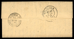 Stamp of France » Guerre de 1870-1871 1870-1871, Très rare ensemble de 6 ballons-montés à