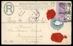 Stamp of Cyprus » Collections 1902-10 King Edward VII postal history and stationery collection from local mail and picture postcard