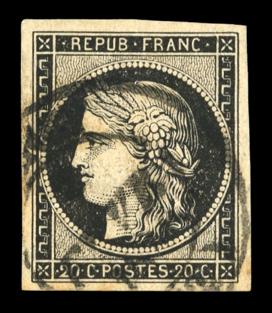Stamp of France » Collections 1754-1900, sur plus de 130 pages, belle et riche collection