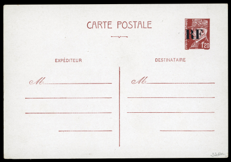 Stamp of France » Libération ORLEANS (Loiret) : 1944, Lot de 2 entiers postaux au