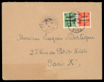 Stamp of France » Libération LILLE (Nord) : 1944, Pétain Mayer n°6 + 8 sur enveloppe