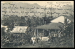 Stamp of Germany » German Colonies » Caroline Islands Caroline Islands 1910 PONAPE Provisional with double overprint on postcard from 12th July 1910
