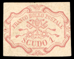 Stamp of Italian States » Papal States 1852/1868 collection on two pages with 13 ** stamps