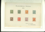 Stamp of Italy » Italy and Areas Collections and Lots 1861/1945 Italy unused collection in luxury Falcon