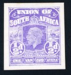 Stamp of South Africa » Union & Republic of South Africa 1911 (Jan) "Mackay" unadopted essays for 1/2d, 1d, 3d, 4d and 5s