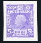 Stamp of South Africa » Union & Republic of South Africa 1911 (Jan) "Mackay" unadopted essays for 1/2d, 1d, 3d, 4d and 5s