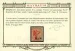 Stamp of Italy » B.L.P. Italy 1922 unissued B.L.P. overprint on Victory set with comma variety