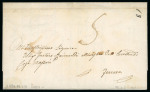Stamp of Italian States » Romagna Italian States Romagna 1859 bisect cover