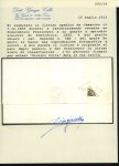 Stamp of Italian States » Papal States Papal States 1859 4b quartersect outer letter sheet