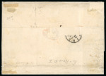 Stamp of Italian States » Papal States Papal States 1861 50b single franking cover to torino