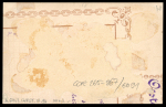 Romania Austria Levant 1867 cover