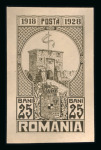 Stamp of Romania » Later Issues 1920s Photos of projects (2) / essay for an unissued