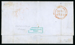 Stamp of United States » 1847 Issue 1847,  ONE OF THE FINEST KNOWN CANADA-USA MIXED FRANKINGS