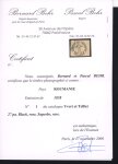 Stamp of Romania » 1858 Moldavian Bull's (21 July) Handstruck at Jassy on wove paper (81pa.) or laid paper (other values). 1858 Moldavia 27 Parale, Earliest Date of Use 