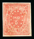 Stamp of United States » Confederate States » Postmasters' Provisionals US Confederate States, Athens Ga., 1861, 5c Red
