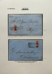 Stamp of Mexico » 1856-61 "Hidalgo" Issues 1856 HIDALGO FIRST ISSUE QUALITY collection on 12 pages