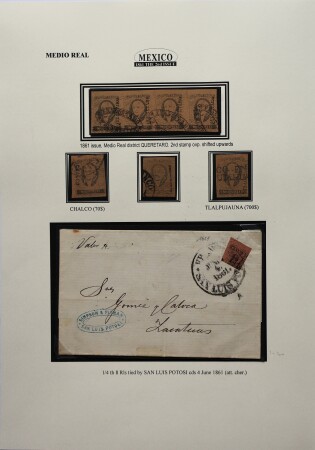 Stamp of Mexico » 1861 "Hidalgo" Second Issue 1861-1864 HIDALGO SECOND ISSUE QUALITY collection on