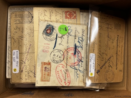 Stamp of Russia » Russia / Soviet Union Collections and Lots Russia WWI Censored and Prisoner of War accumulation