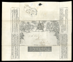 Stamp of Great Britain » 1840 Mulreadys & Caricatures 1840 Mulready 1d. lettersheet with Atlas Assurance