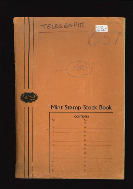 Stamp of Great Britain » Telegraphs Private Telegraph Companies: Universal Private Telegraph Company small accumulation of 1864 6d brown in mint n.h. multiples up to forty