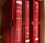 Stamp of Hong Kong 1862-2013, in three Leuchtturm albums nice mint collection
