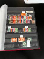 Stamp of Germany » Germany Collections and Large Lots 1872-1950, in a stockbook hundreds of mint **/* (many