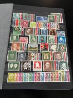 Stamp of Germany » German Federal Republic 1949-1999, nice mint n.h. complete collection with