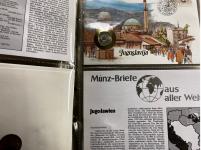 Stamp of Large Lots and Collections 1965-1995, in five albums ("Munz-Briefe aus der Welt"),