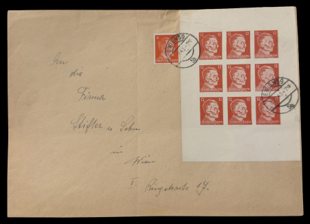 Stamp of France » Libération Propagande Futsches Reich : 1943, grande lettre affranchie