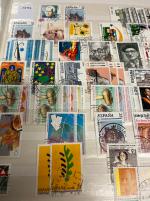 Stamp of Spain » Spain and Colonies Collections and Lots 1851-2000, in a box seven stockbooks containing several