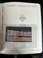 Stamp of Finland Finland 1856-1983, collection starting with 5k and 10k good to fine used, from there unused and complete in regular issues